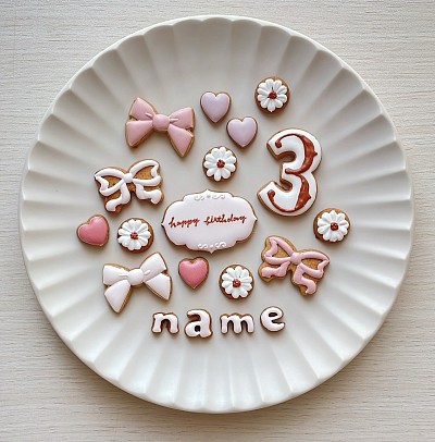 アイシングクッキー　クッキー　ホームメイド　DIY 手作り　お菓子作り　子どもとお料理